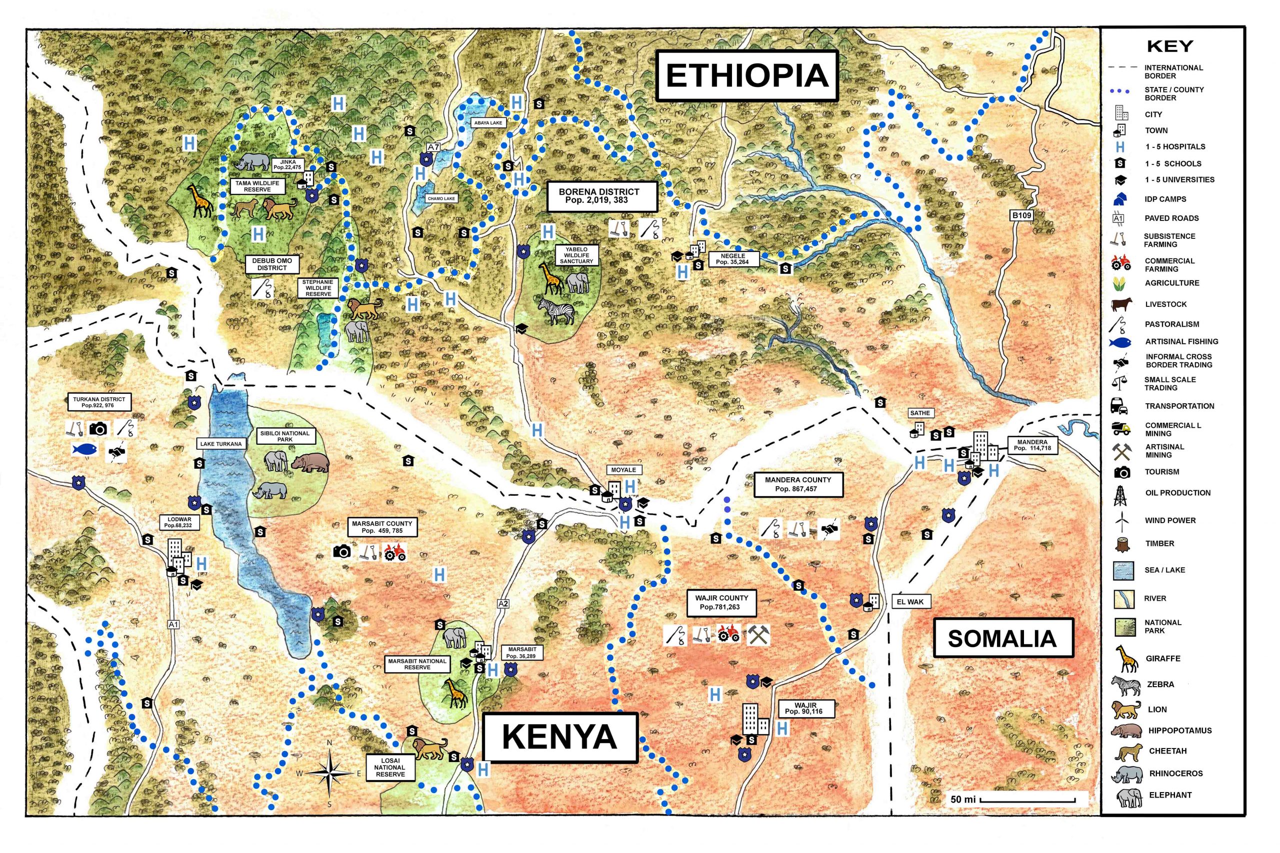 ETHIOPIA - KENYA_illustration