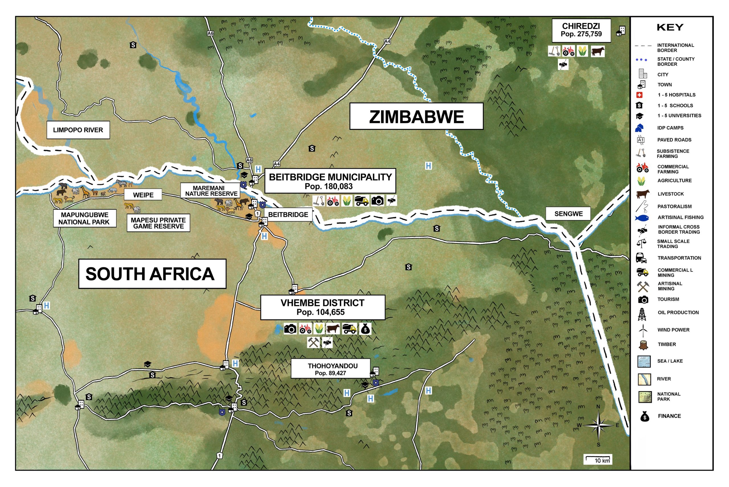SOUTH AFRICA - ZIMBABWE_illustration