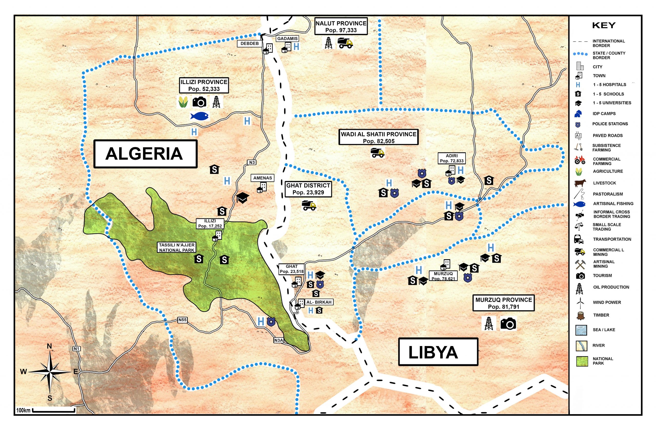 ALGERIA - LIBYA_illustration