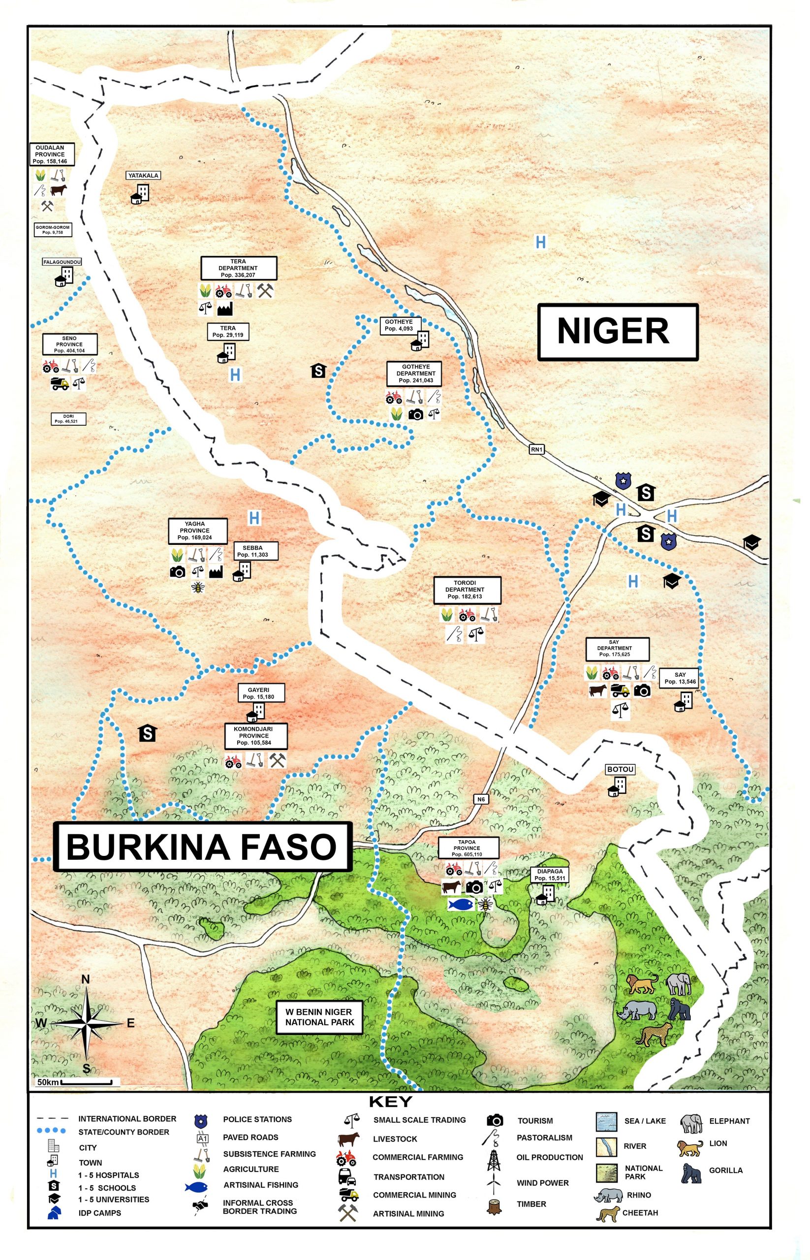 BURKINA FASO - NIGER_illustration