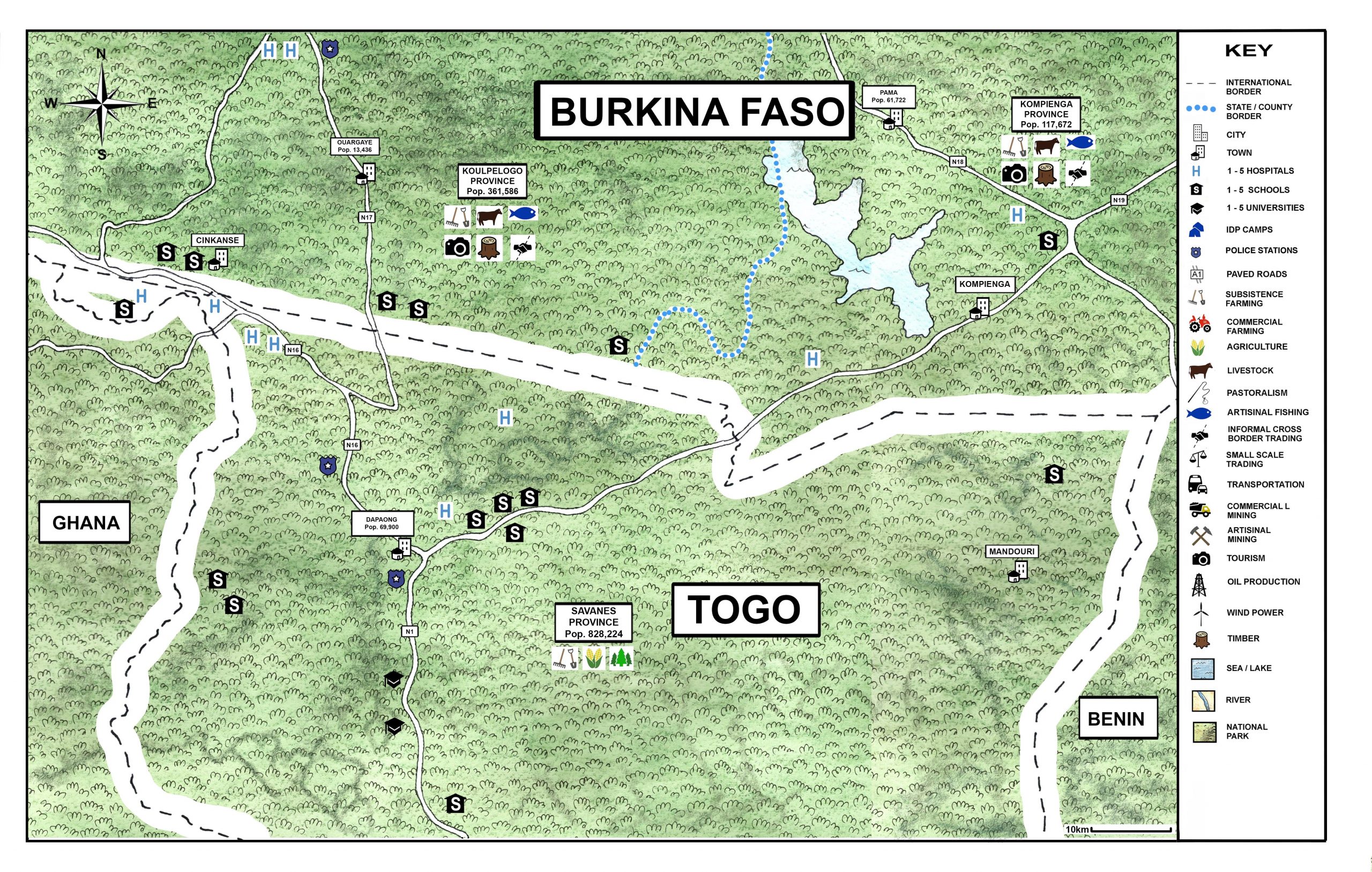 BURKINA FASO - TOGO_illustration
