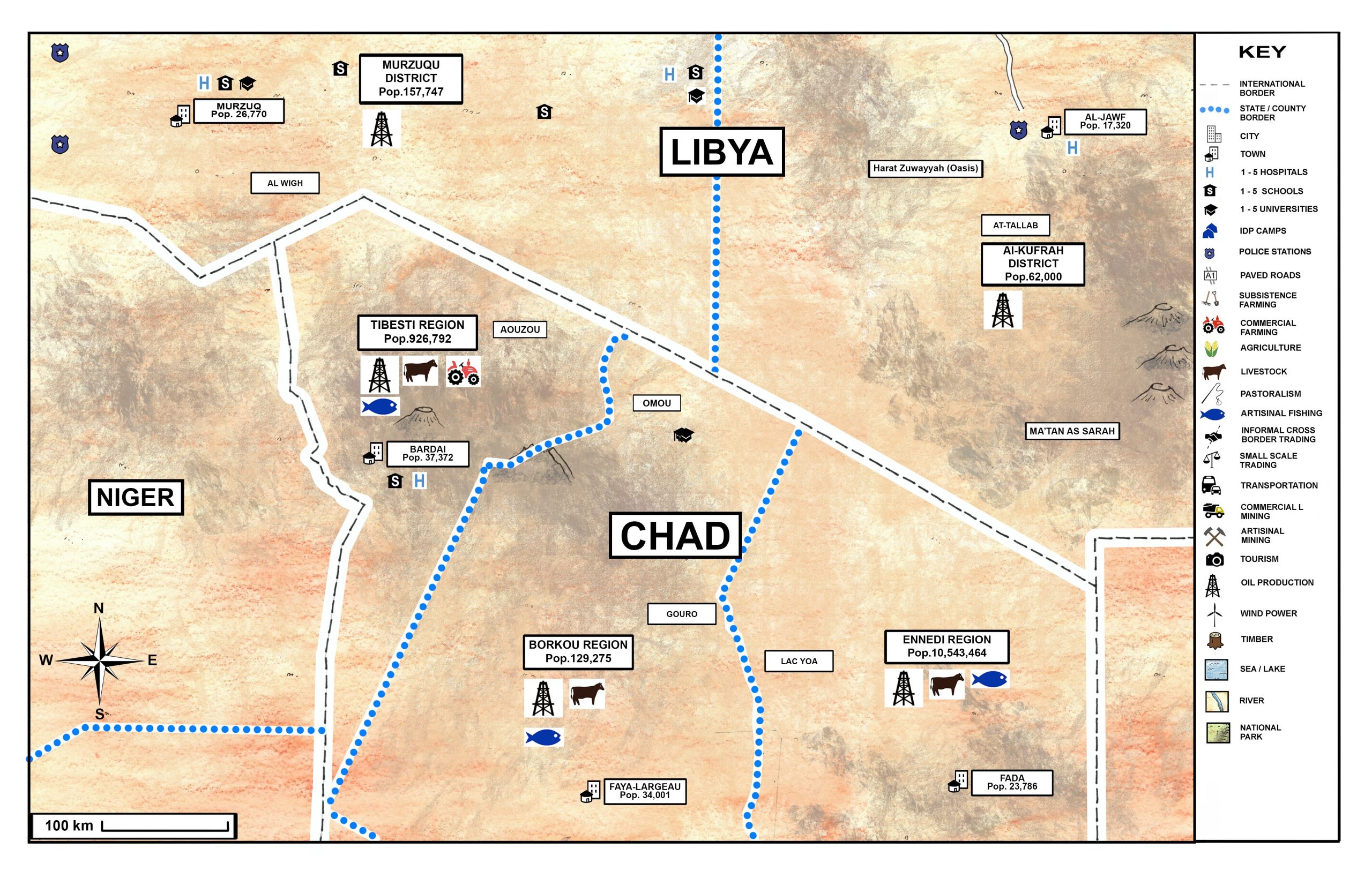 CHAD - LIBYA_illustration