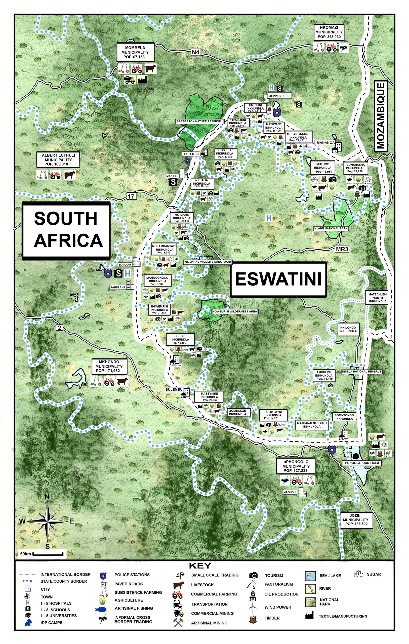 ESWATINI - SOUTH AFRICA_illustration