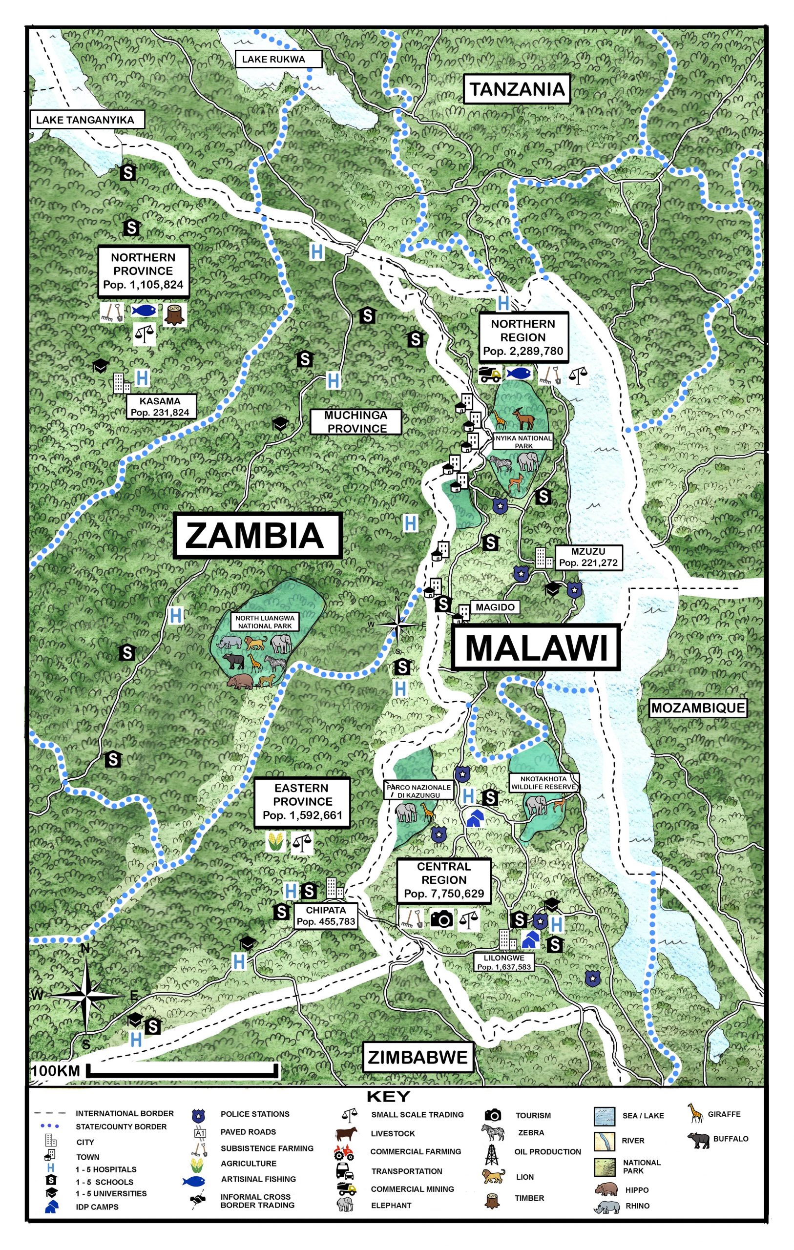 MALAWI - ZAMBIA_illustration